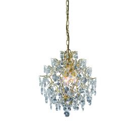 Markslöjd Rosendal lampa wisząca 3x40W złoty/mc 100524