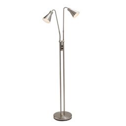 Markslöjd Odense lampa stojąca 2x40 W szara 102241