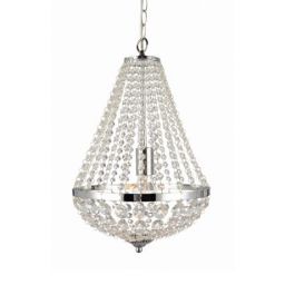 Markslöjd Gränsö lampa wisząca 1x60W chrom/mc 104889