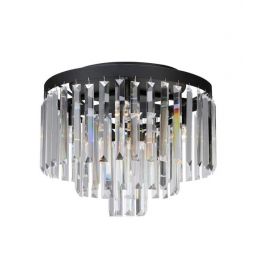 Markslöjd Ventimiglia lampa podsufitowa 4x40W czarny/mc 106563