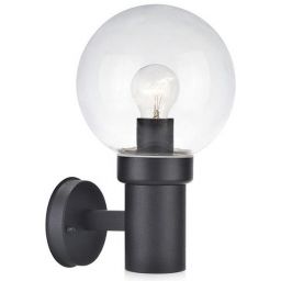 Markslöjd Caris kinkiet zewnętrzny 1x40W czarny 106922