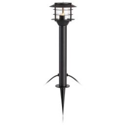Markslöjd Garden 24 lampa stojąca zewnętrzna 1x3W czarna 107290