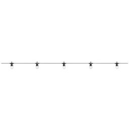 Markslöjd Garden 24 Party łańcuch lamp zewnętrzny 10x0,24W czarny/przezroczysty 107292