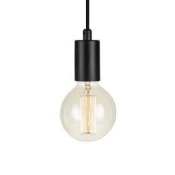 Markslöjd Sky lampa wisząca 1x60W czarna 107366