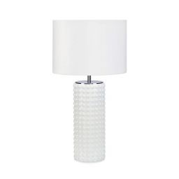 Markslöjd Proud lampa stołowa 1x60W biała 107484
