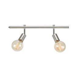 Markslöjd Expand lampa podsufitowa 2x15W stal 107510