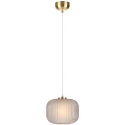 Markslöjd Sober lampa wisząca 1x20W mosiądz/przydymiony 107919