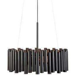 Markslöjd Level lampa wisząca 3x60W czarna 107925