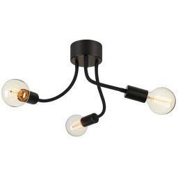Markslöjd Medusa lampa podsufitowa 3x20 W czarna 107930