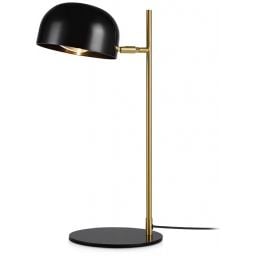 Markslöjd Pose lampa biurkowa 1x25W czarny/mosiądz 107938
