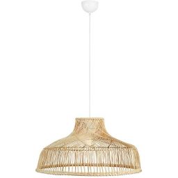 Markslöjd Bali lampa wisząca 1x60W biały/naturalny 107984