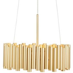 Markslöjd Level lampa wisząca 3x60W złota 108047