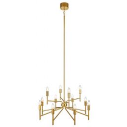 Markslöjd Regent lampa wisząca 12x40W złota 108106