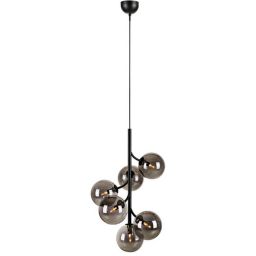 Markslöjd Callisto lampa wisząca 6x18W czarna 108108