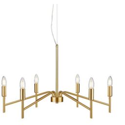 Markslöjd Monarch lampa wisząca 6x18 W złota 108210