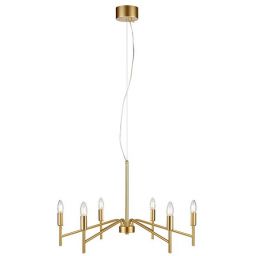 Markslöjd Monarch lampa wisząca 6x18 W złota 108210