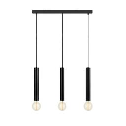 Markslöjd Sencillo lampa wisząca 3x40 W czarna 108262