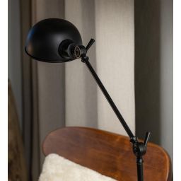 Markslöjd Portland lampa stojąca 1x40 W czarna 108586