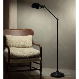 Markslöjd Portland lampa stojąca 1x40 W czarna 108586