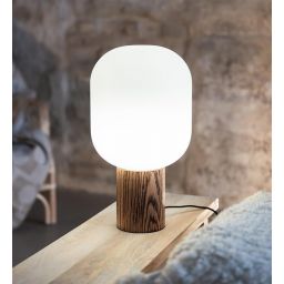 Markslöjd Skene lampa stołowa 1x40 W brązowa 108663