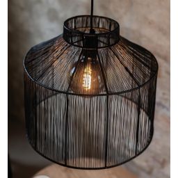 Markslöjd Capanna lampa wisząca 1x40 W czarna 108668