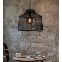 Markslöjd Capanna lampa wisząca 1x40 W czarna 108668