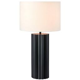 Markslöjd Hashira lampa stołowa 1x40 W czarna 108670