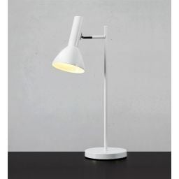 Markslöjd Metro lampa biurkowa 1x40 W biała 108688