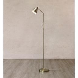 Markslöjd Story lampa stojąca 1x40 W mosiądz 108715