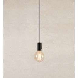 Markslöjd Cielo lampa wisząca 1x40 W czarna 108732