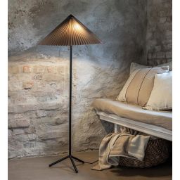 Markslöjd Plisado lampa stojąca 2x40 W szara 108761