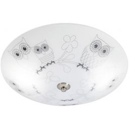 Markslöjd Ugglarp plafon 2x40 W biały 108764