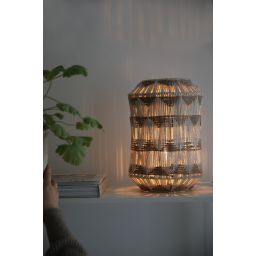 Markslöjd Ano lampa stołowa 1x40 W brązowa-beżowa 108825
