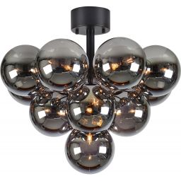 Markslöjd Merlot lampa wisząca 13x18 W czarna-przydymiona 108845
