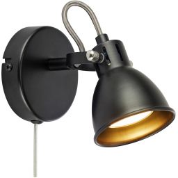 Markslöjd Mion kinkiet 1x7 W czarny 108846