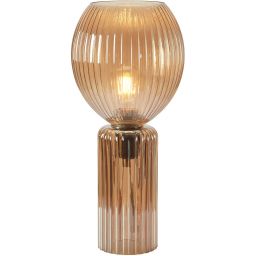 Markslöjd Toulipa lampa stołowa 1x40 W bursztynowa 108851