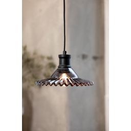 Markslöjd Novia lampa wisząca 1x40 W czarna-przydymiona 108854