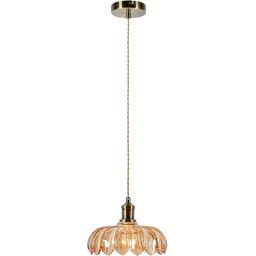 Markslöjd Kurage lampa wisząca 1x40 W mosiądz-bursztynowa 108858