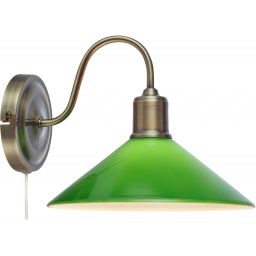 Markslöjd Vela kinkiet 1x40 W mosiądz-zielony 108866