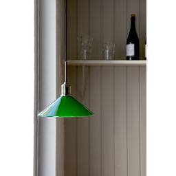 Markslöjd Vela lampa wisząca 1x40 W mosiądz-zielona 108868