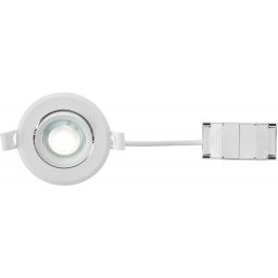 Markslöjd Pluto lampa do zabudowy 1x4,9 W biała 108884
