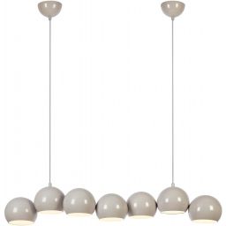 Markslöjd Cupolo lampa wisząca 7x40 W szary/popielaty 108914