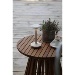 Markslöjd Petit lampa stołowa zewnętrzna 1x2 W szara 108917