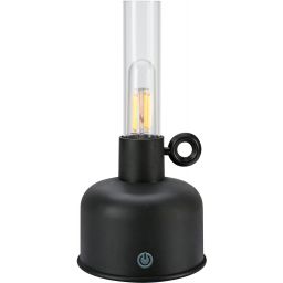 Markslöjd Astrid lampa stołowa zewnętrzna 1x2 W czarna 108919