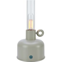 Markslöjd Astrid lampa stołowa zewnętrzna 1x2 W szara 108921