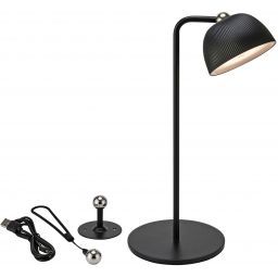 Markslöjd Diverse lampa stołowa zewnętrzna 1x3,3 W czarna 108951