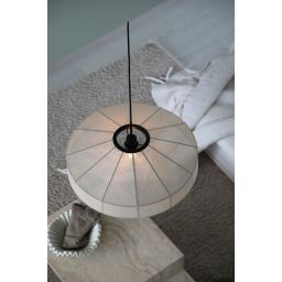Markslöjd Alia lampa wisząca 1x60 W czarna-beżowa 108955