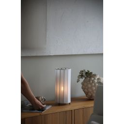 Markslöjd Hikari lampa stołowa 1x60 W biała 108958