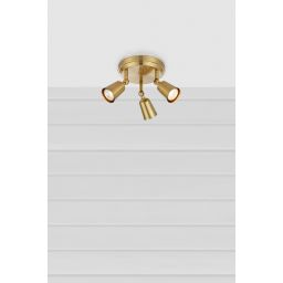 Markslöjd Tiny lampa podsufitowa 3x7 W mosiądz 108980