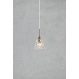 Markslöjd Luna lampa wisząca 1x40 W mosiądz 109011